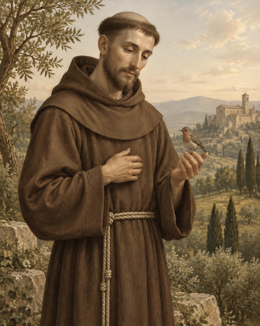 Portrait of Saint Francis of Assisi